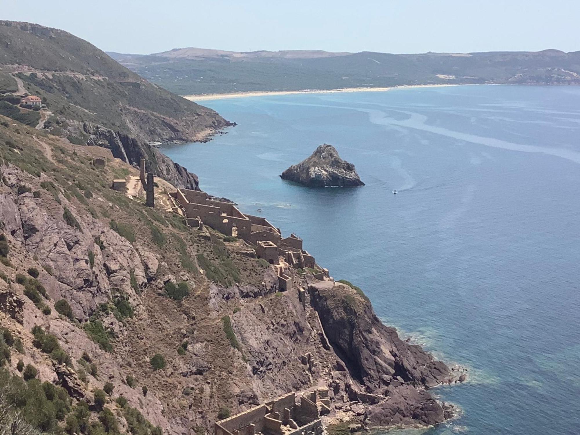 Villa Tramonti Sul Mare Nebida Екстер'єр фото