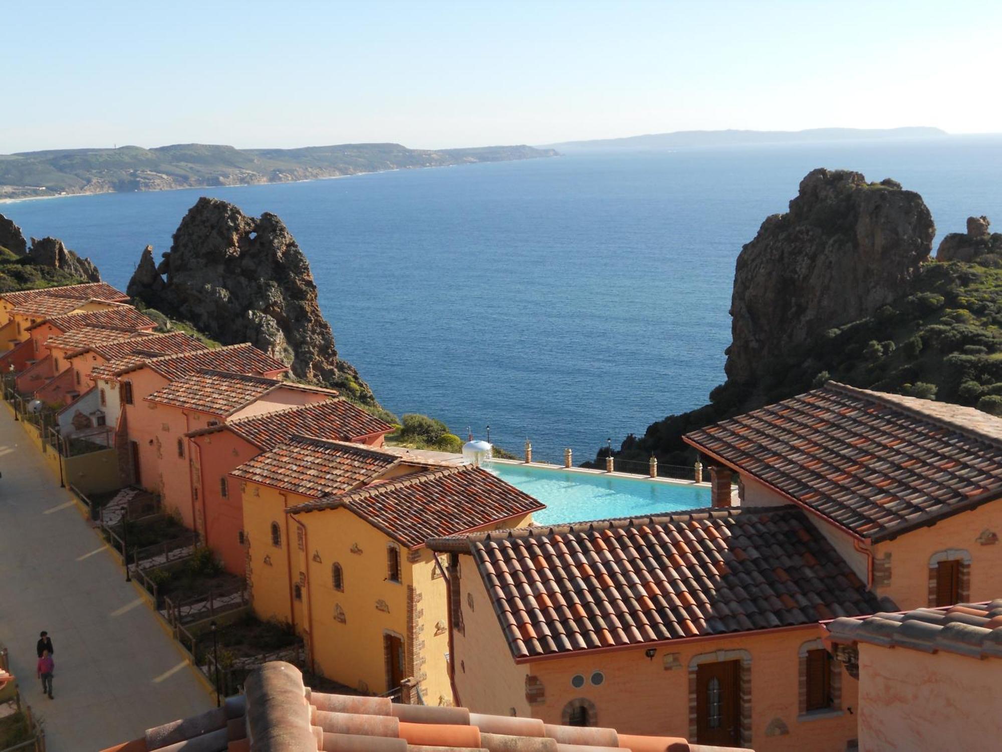 Villa Tramonti Sul Mare Nebida Екстер'єр фото